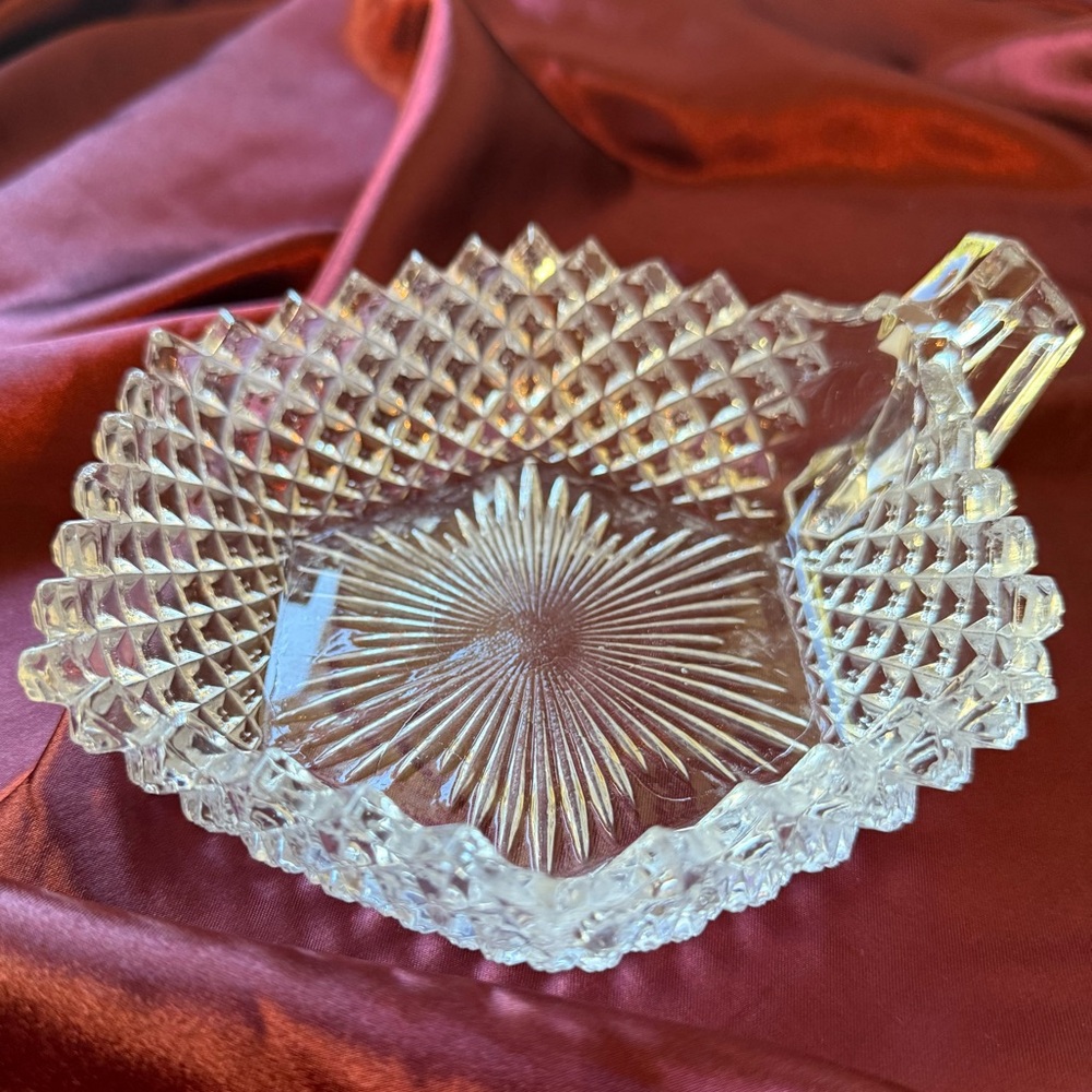 Westmoreland English Hobnail Glass Serving Dish